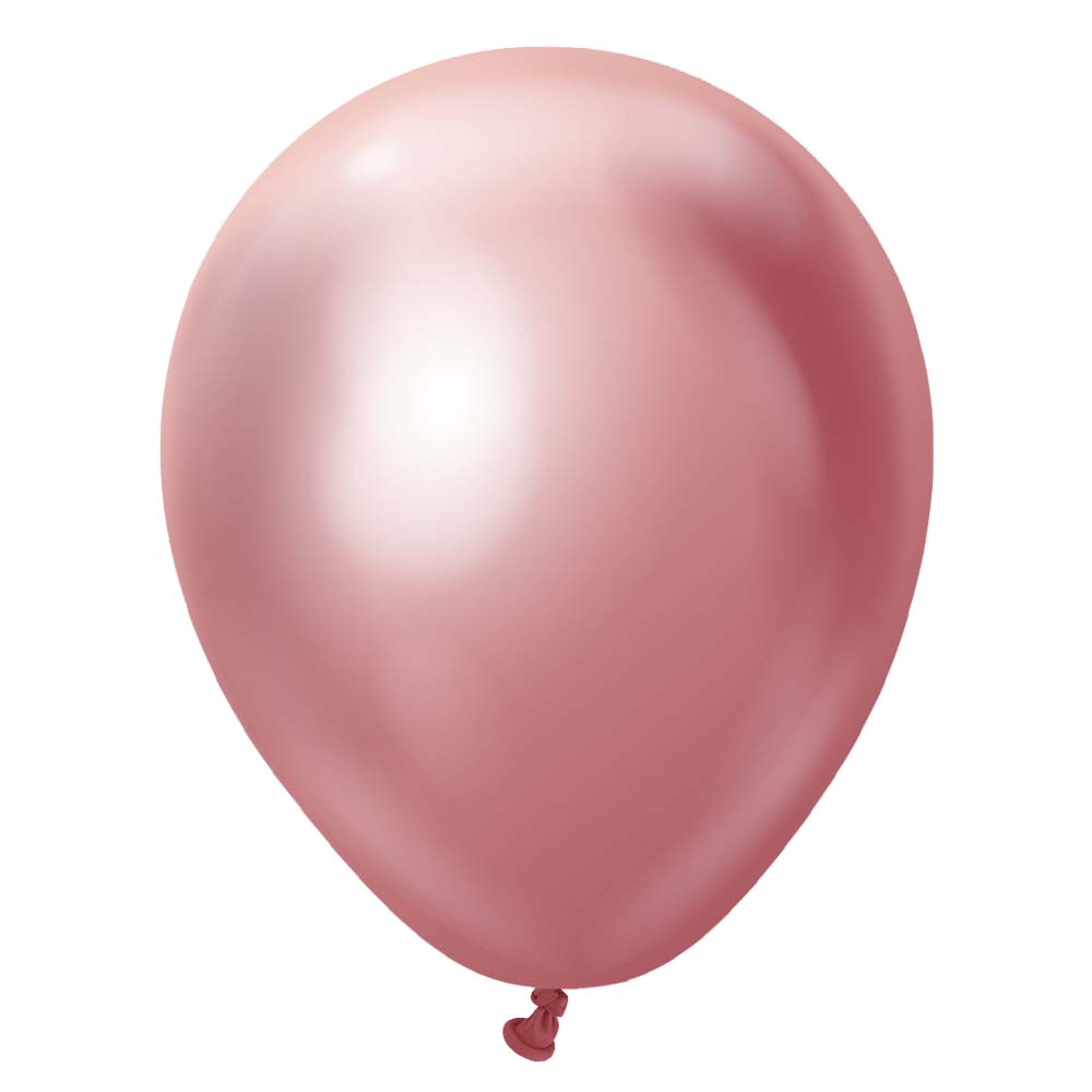 Latex Balloons 5 Inch Mirror Pink