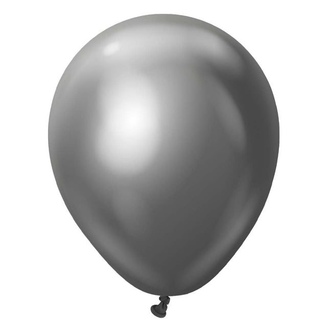 Latex Balloons 5 Inch Kalisan Mirror Space Grey