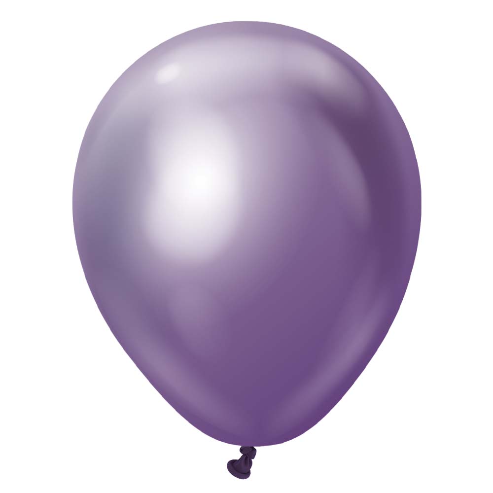 Latex Balloons 5 Inch Kalisan Mirror Violet