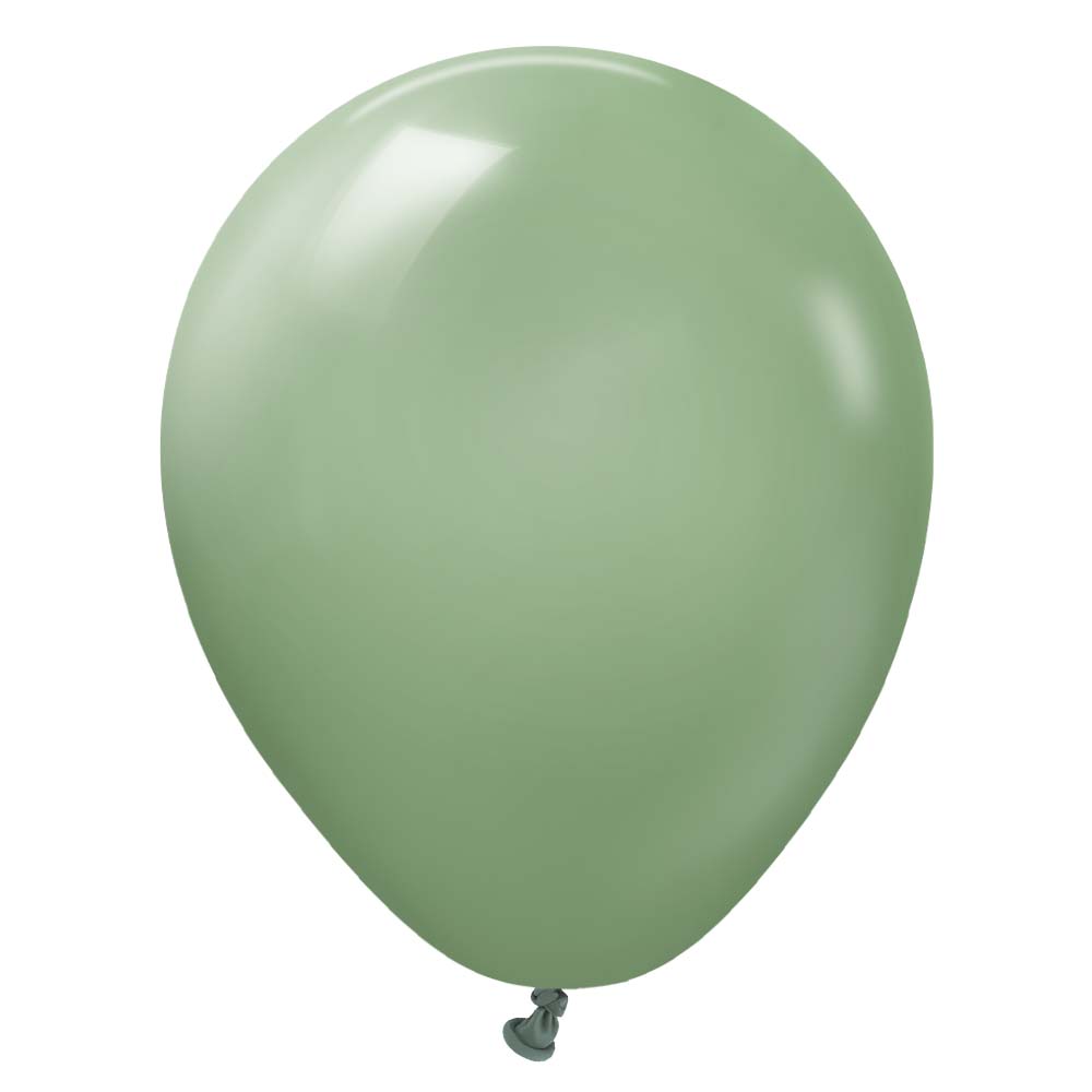 Latex Balloons 5 Inch Retro Eucalyptus