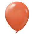 Latex Balloons 5 Inch Retro Rust Orange