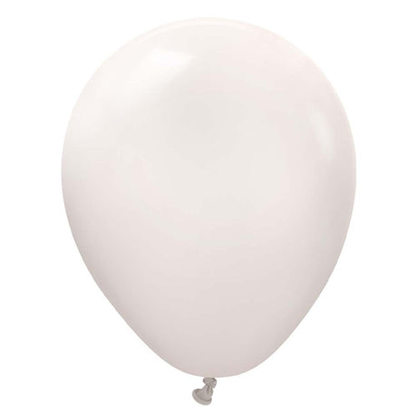 Latex Balloons 5 Inch Retro White Sand