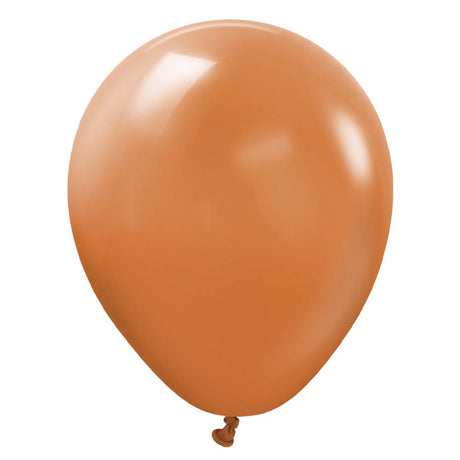Latex Balloons 5 Inch Caramel Brown