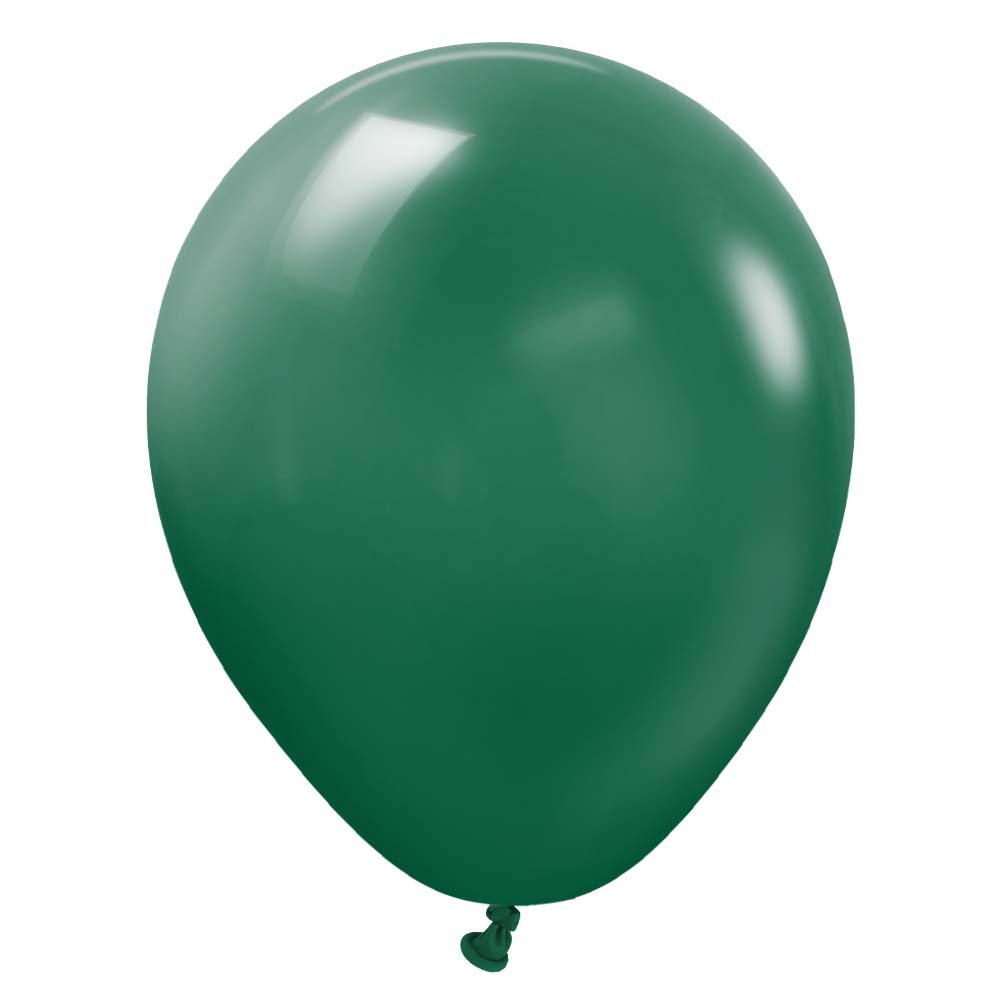 Latex Balloons 5 Inch Dark Green