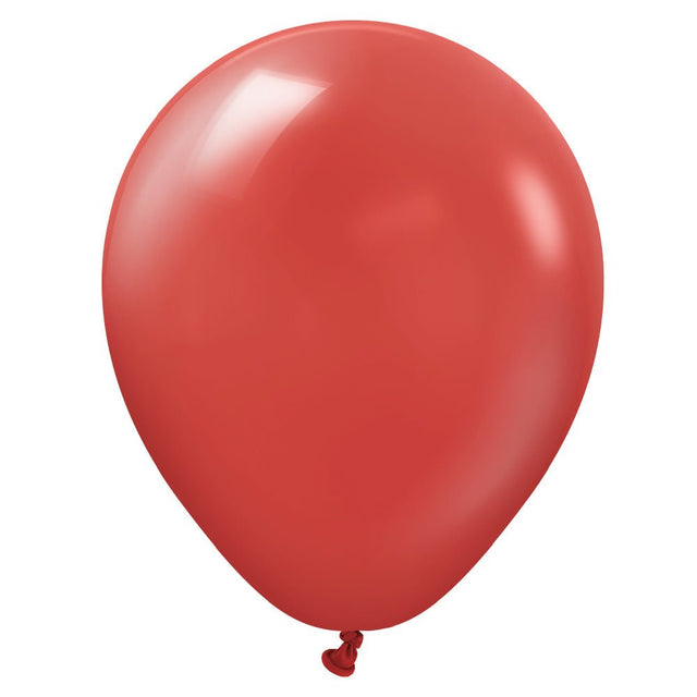 Latex Balloons 5 Inch Kalisan Standard Deep Red