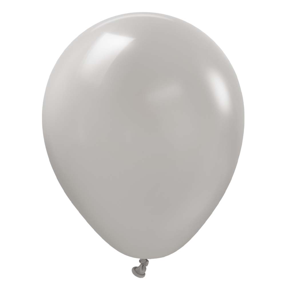 5 Inch Grey Latex Balloons