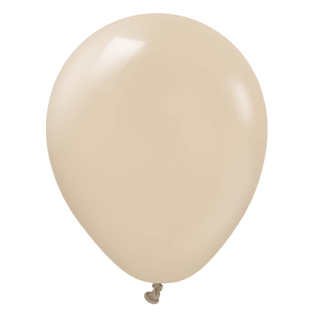 Latex Balloons 5 Inch Kalisan Standard Hazelnut