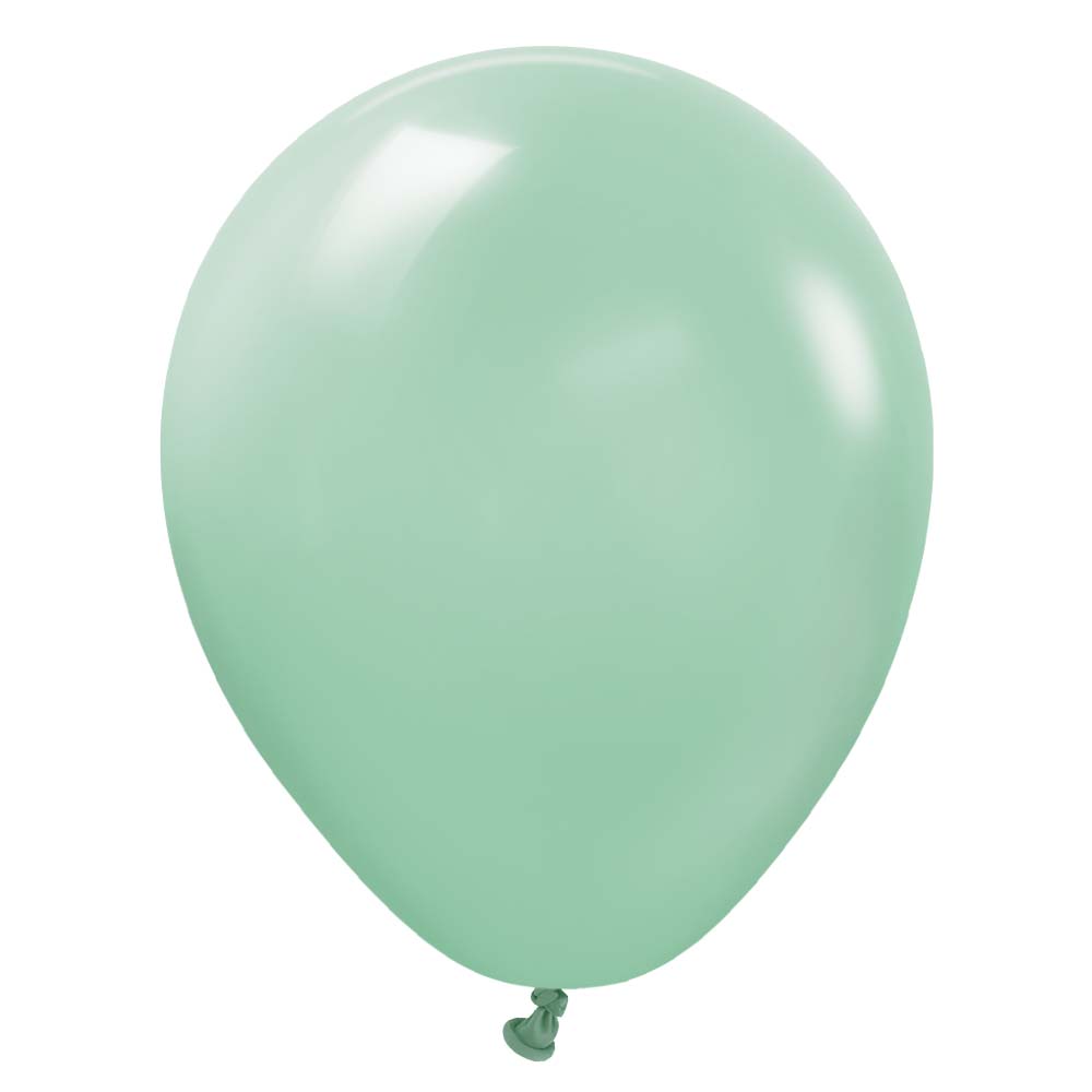 5 Inch Latex Balloons Mint Green
