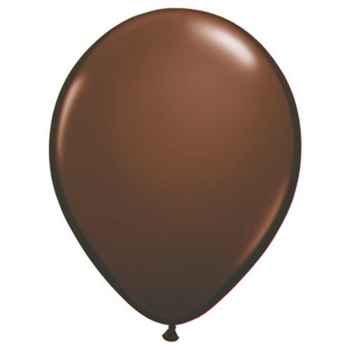 5 Inch Latex Balloons Chocolate Brown