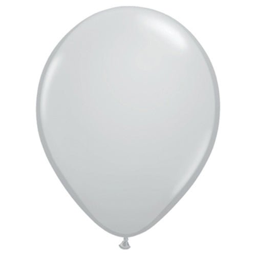 Latex Balloons Gray 5 Inch Pack of 100