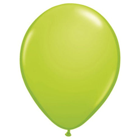 Latex Balloons Lime Green 5 Inch