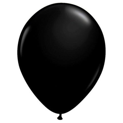 Latex Balloons 5 Inch Onyx Black