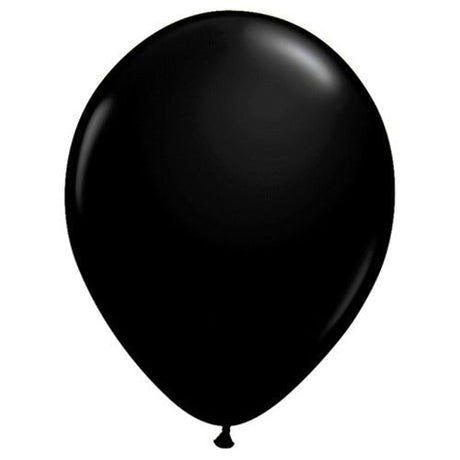 Latex Balloons 5 Inch Onyx Black