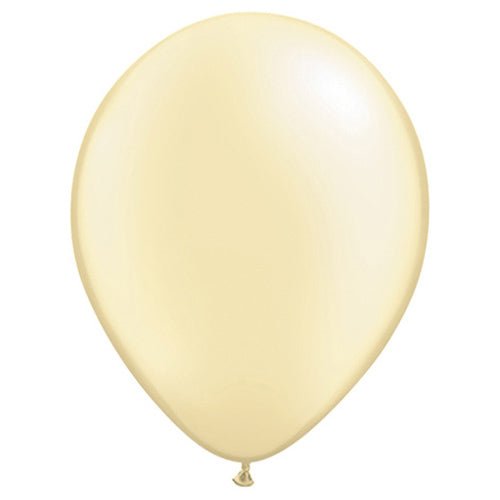 Latex Balloons 5 Inch Pearl Ivory