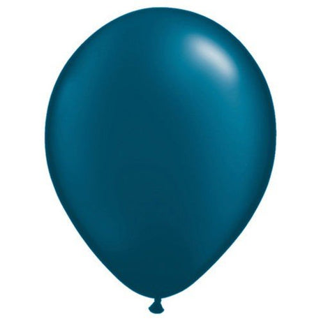 Latex Balloons 5 Inch Qualatex Pearl Midnight Blue