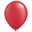Latex Balloons 5 Inch Pearl Ruby Red