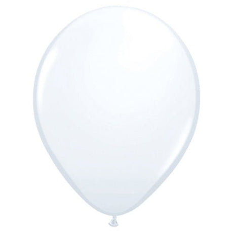 Latex Balloons White 5 Inch
