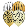 Safari Assortment Latex Balloons 5 Inch