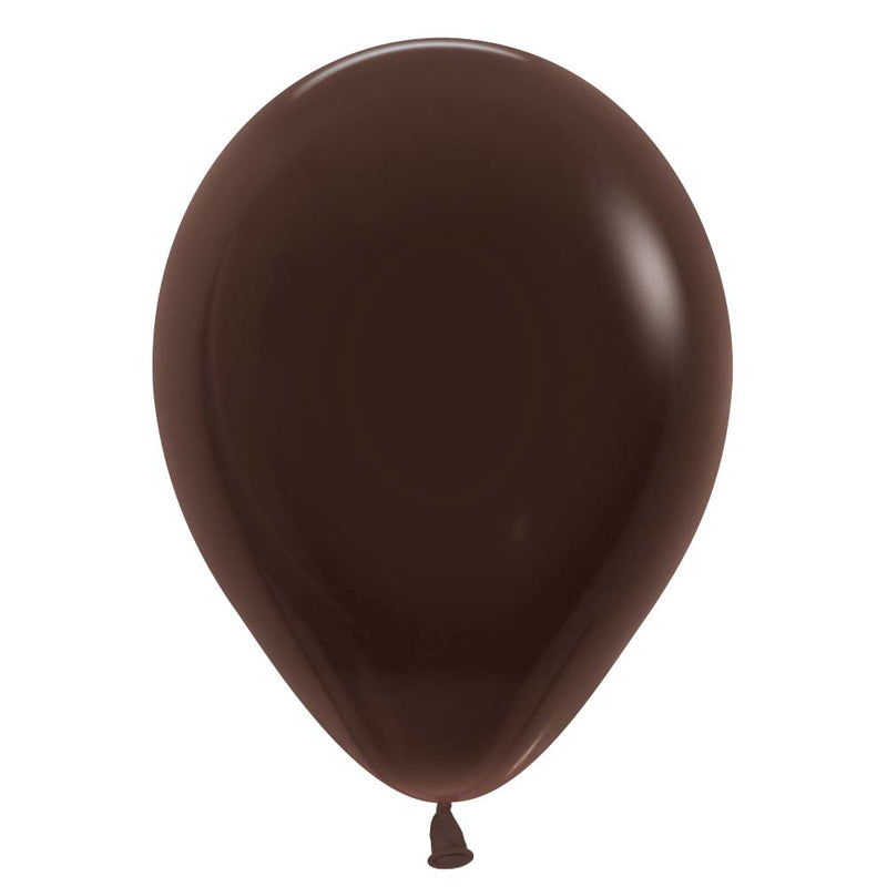 Latex Balloons 5 Inch Sempertex Deluxe Chocolate