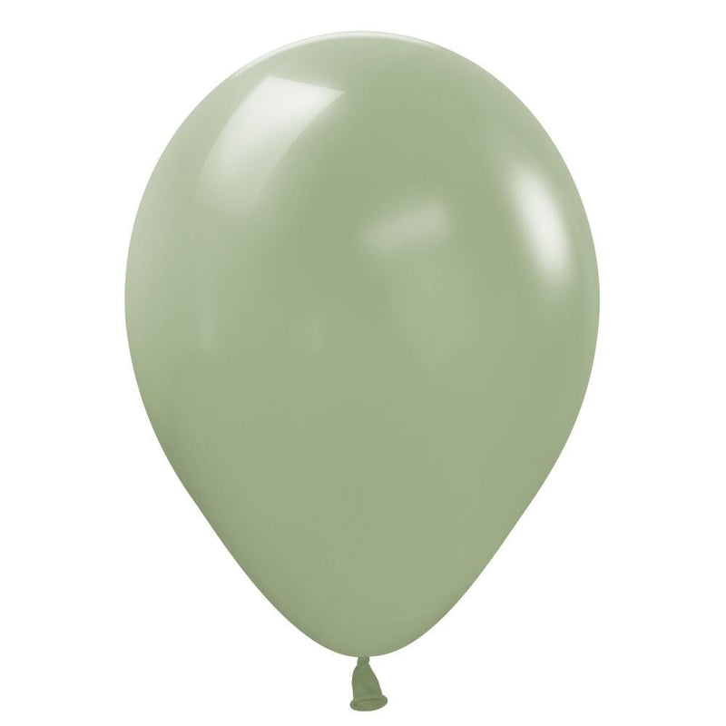 Latex Balloons 5 Inch Sempertex Deluxe Eucalyptus Green