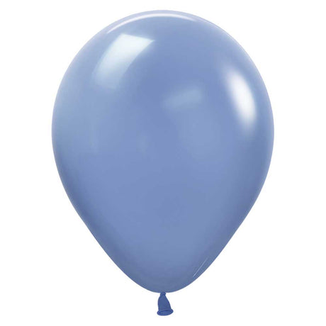 Latex Balloons 5 Inch Sempertex Deluxe Periwinkle Blue