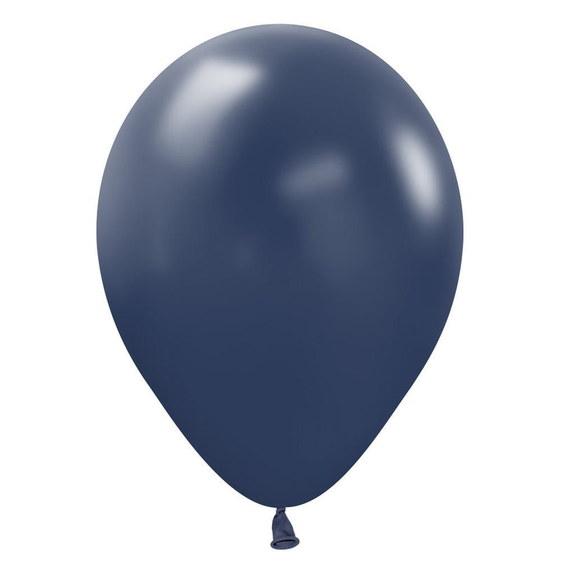 Latex Balloons 5 Inch Navy Blue