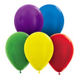 5 Inch Metallic Assortment Latex Balloons