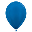 Latex Balloons 5 Inch Metallic Blue