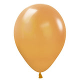 Latex Balloons 5 Inch Metallic Gold