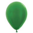Latex Balloons 5 Inch Metallic Green
