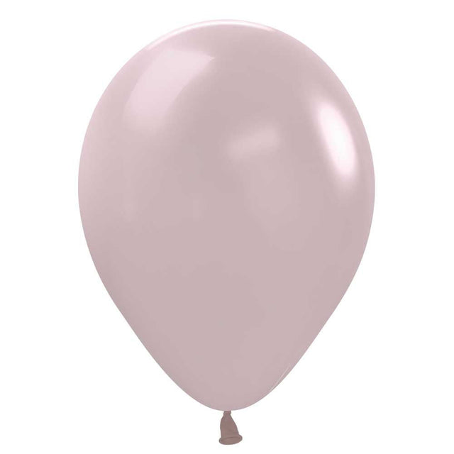 Latex Balloons 5 Inch Pastel Dusk Rose