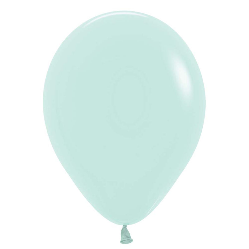 Latex Balloons 5 Inch Pastel Matte Green