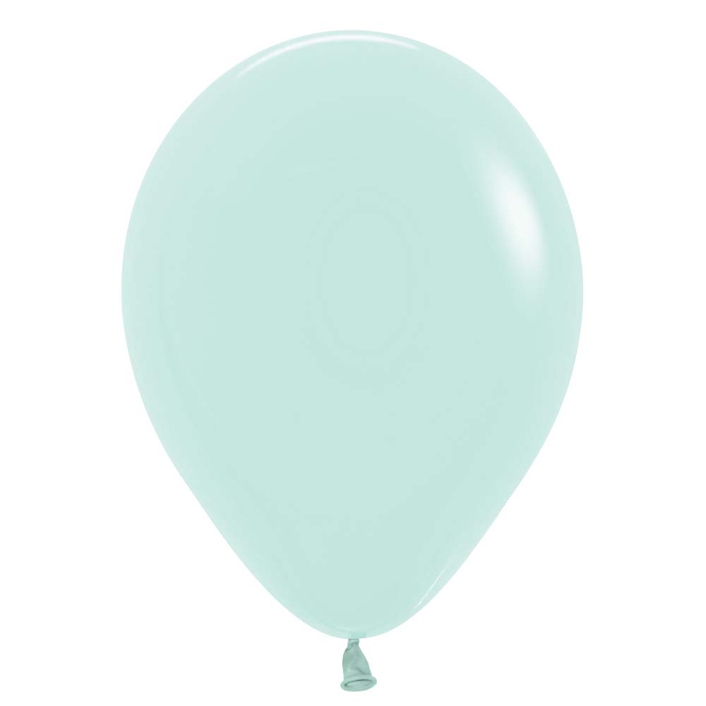 Latex Balloons 5 Inch Pastel Matte Green