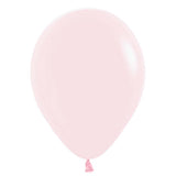 Latex Balloons 5 Inch Pastel Matte Pink