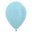 5 Inch Pearl Blue Latex Balloons