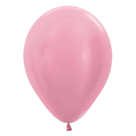 Latex Balloons 5 Inch Pearl Pink