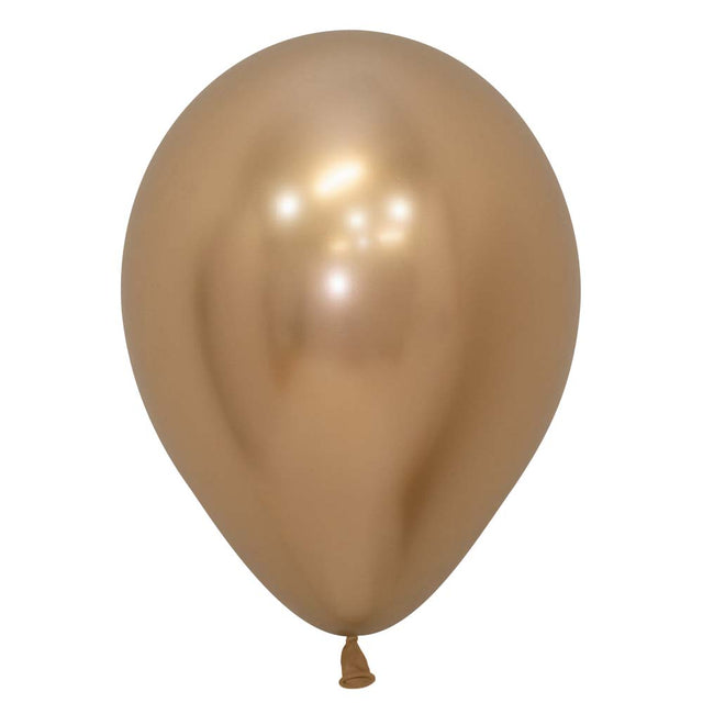 Latex Balloons 5 Inch Sempertex Reflex Gold