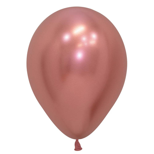 Latex Balloons 5 Inch Reflex Rose Gold