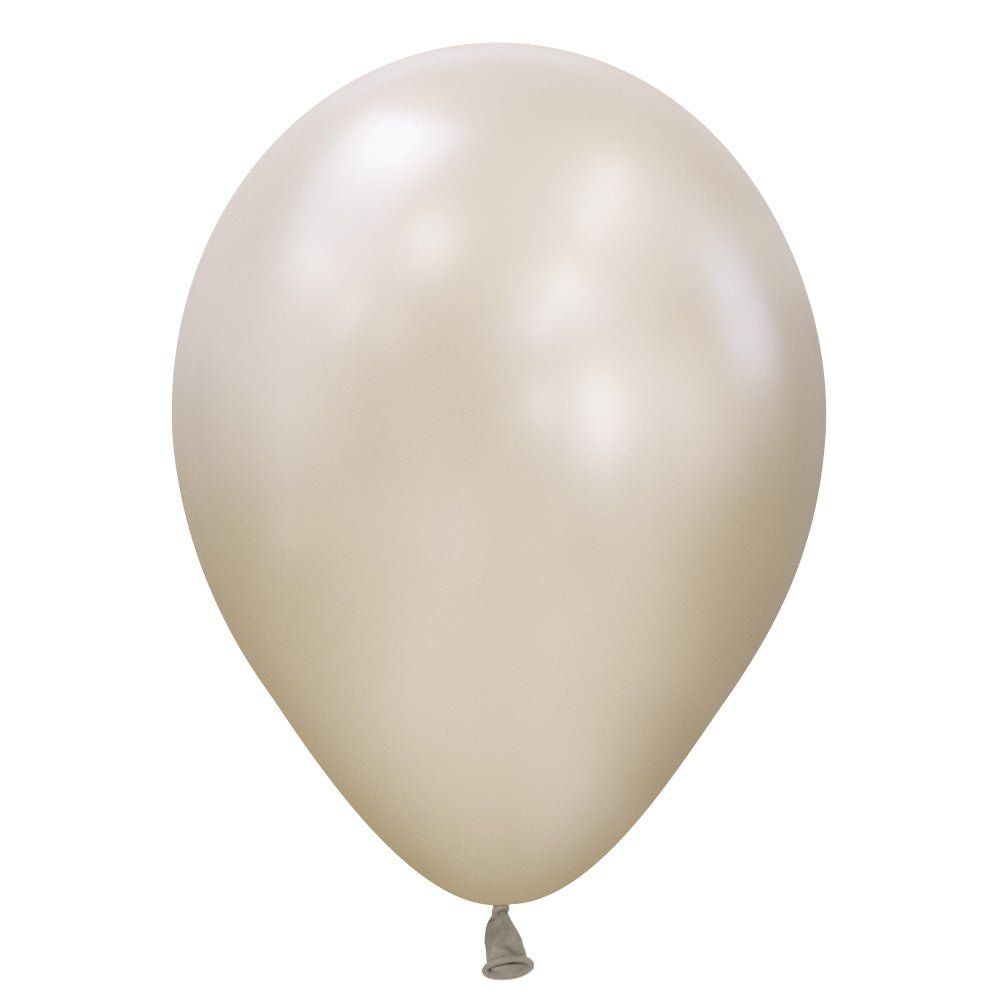 Latex Balloons 5 Inch Sempertex Silk Cream Pearl