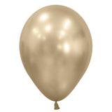 5 Inch Latex Balloons Gold Dust