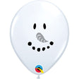 Latex Balloons Smile Face Snowman