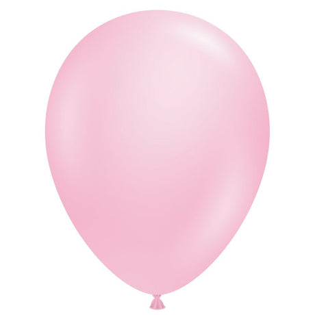 Latex Balloons 5 Inch TUFTEX Baby Pink