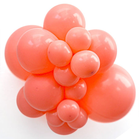 Latex Balloons 5 Inch TUFTEX Coral