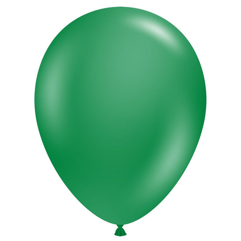 Latex Balloons 5 Inch TUFTEX Crystal Emerald Green