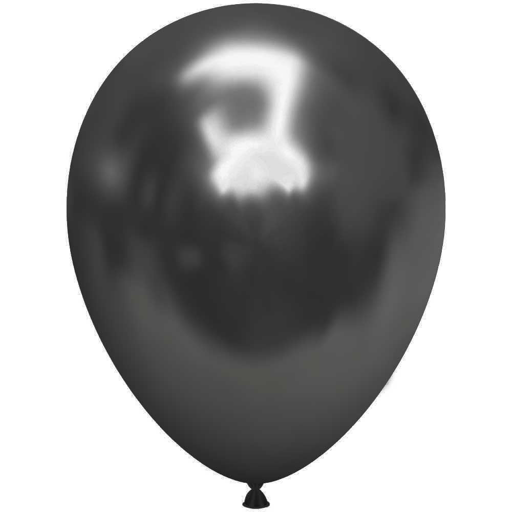 Latex Balloons 5 Inch TUFTEX Effects Shadow Black