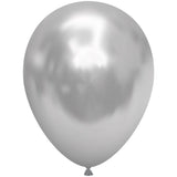 Latex Balloons 5 Inch TUFTEX Effects Silvery