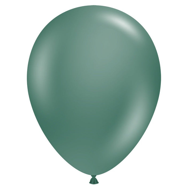 Latex Balloons 5 Inch TUFTEX Evergreen