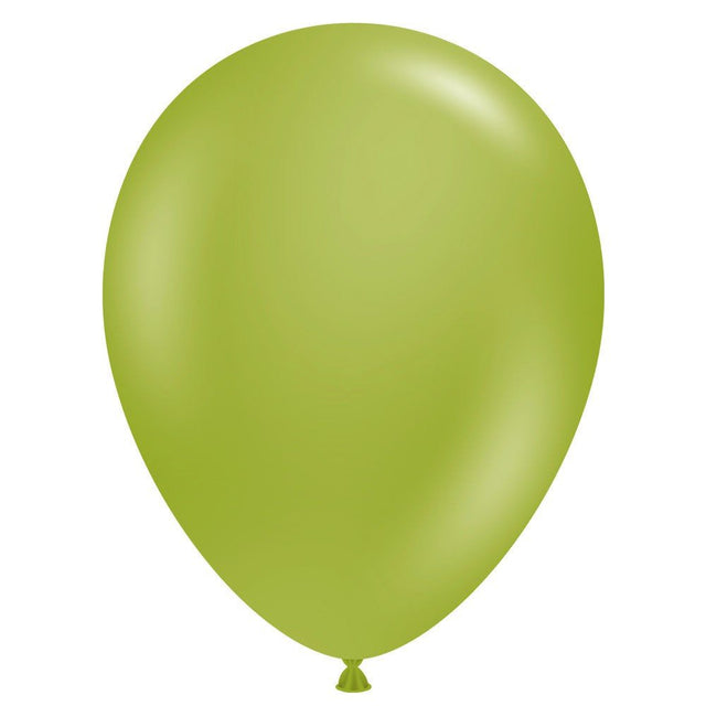 Latex Balloons 5 Inch TUFTEX Fiona Green