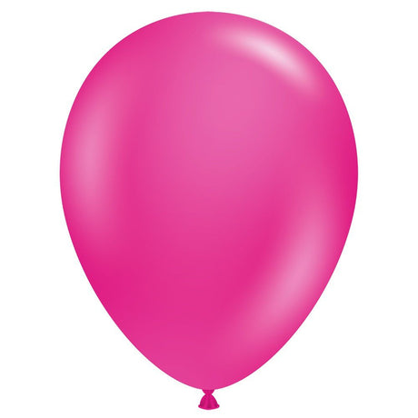 Latex Balloons 5 Inch TUFTEX Hot Pink