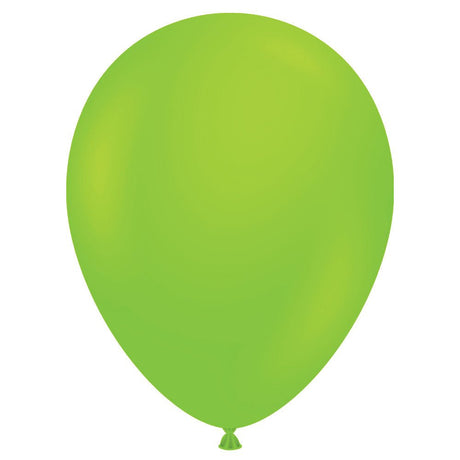 Latex Balloons 5 Inch TUFTEX Lime Green